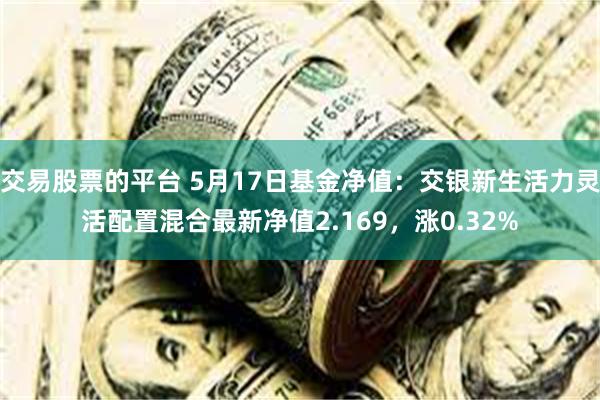 交易股票的平台 5月17日基金净值：交银新生活力灵活配置混合最新净值2.169，涨0.32%