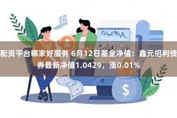 配资平台哪家好服务 6月12日基金净值：鑫元招利债券最新净值1.0429，涨0.01%