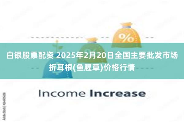 白银股票配资 2025年2月20日全国主要批发市场折耳根(鱼腥草)价格行情